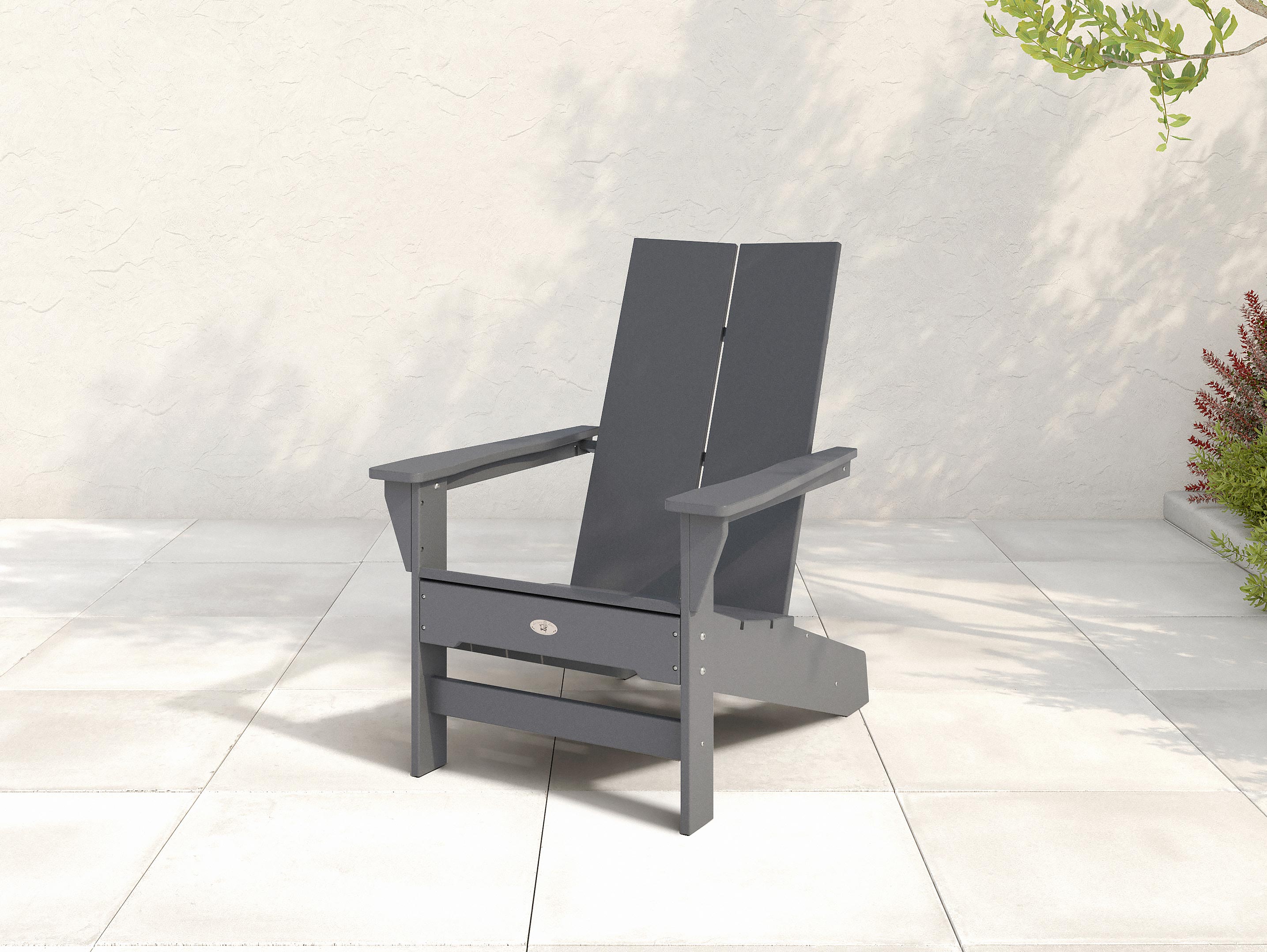 2-Slat Modern Adirondack Chair – Leisure Line
