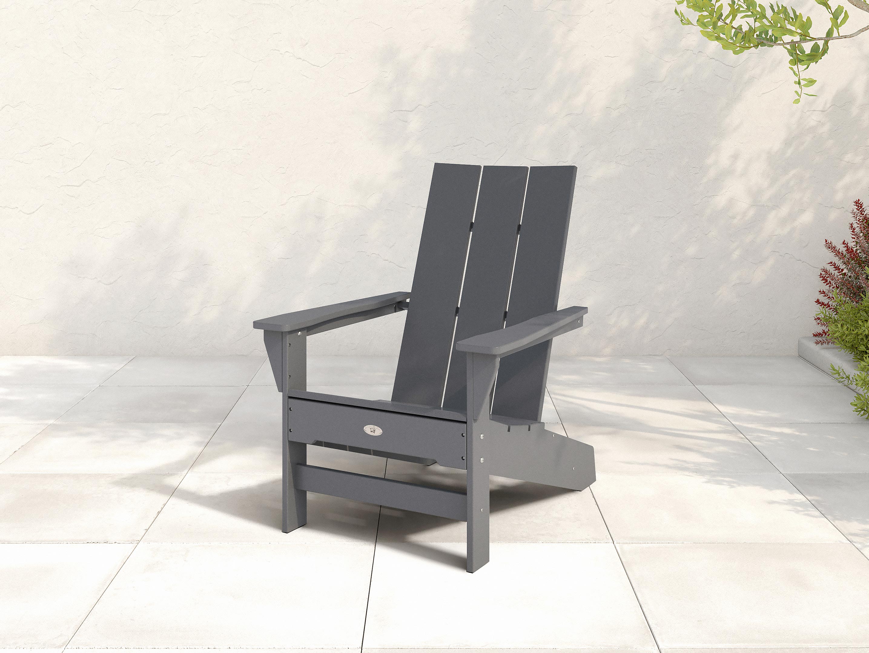 3-Slat Modern Adirondack Chair – Leisure Line