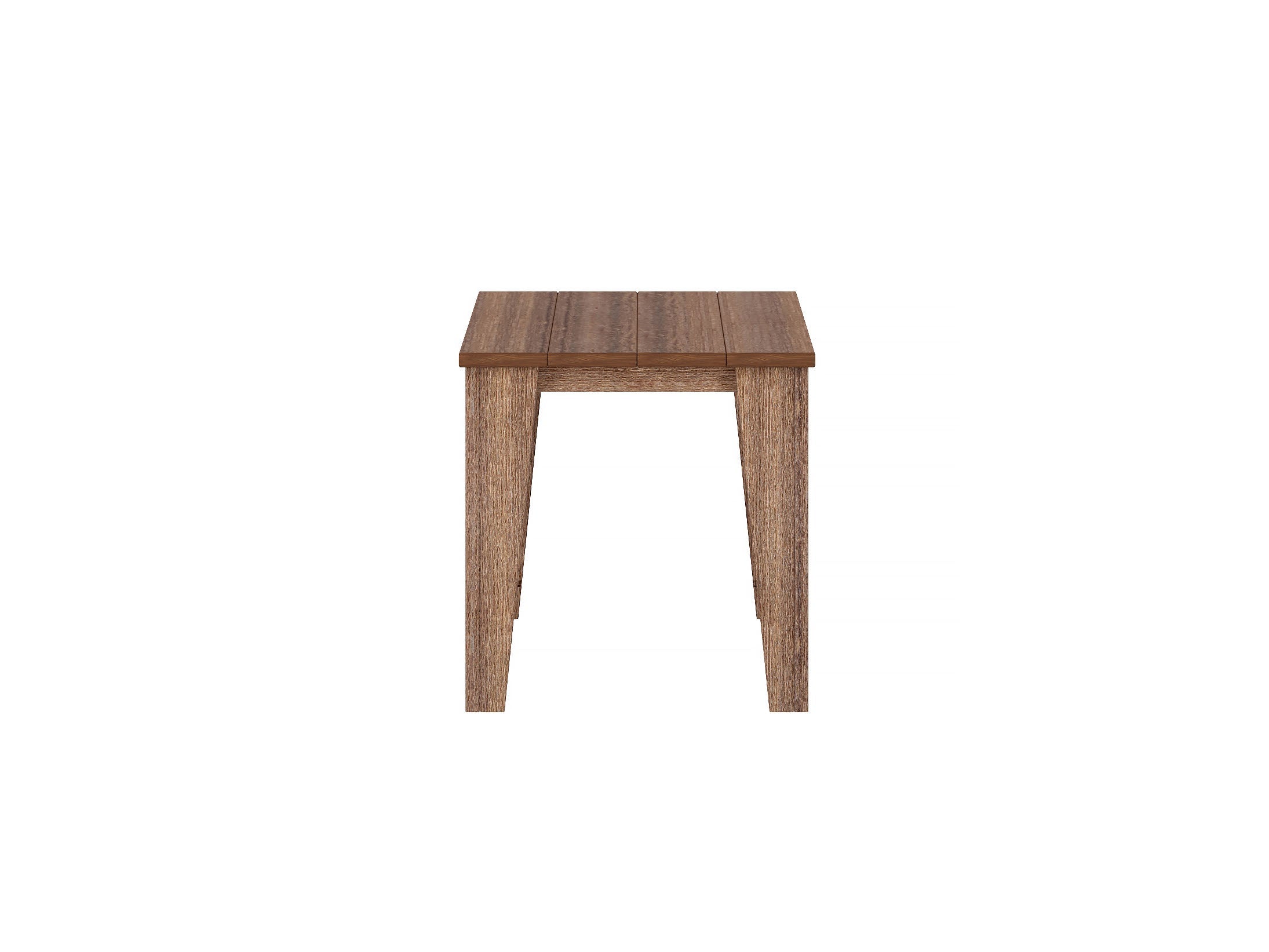 Antique Mahogany Modern Side Table Front view