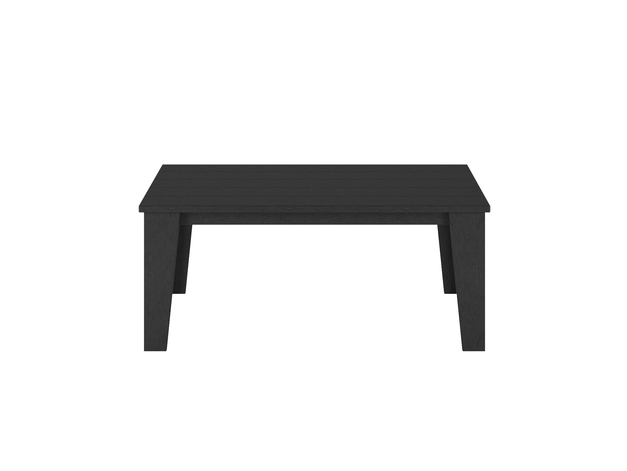 Coffee Table Black Front View