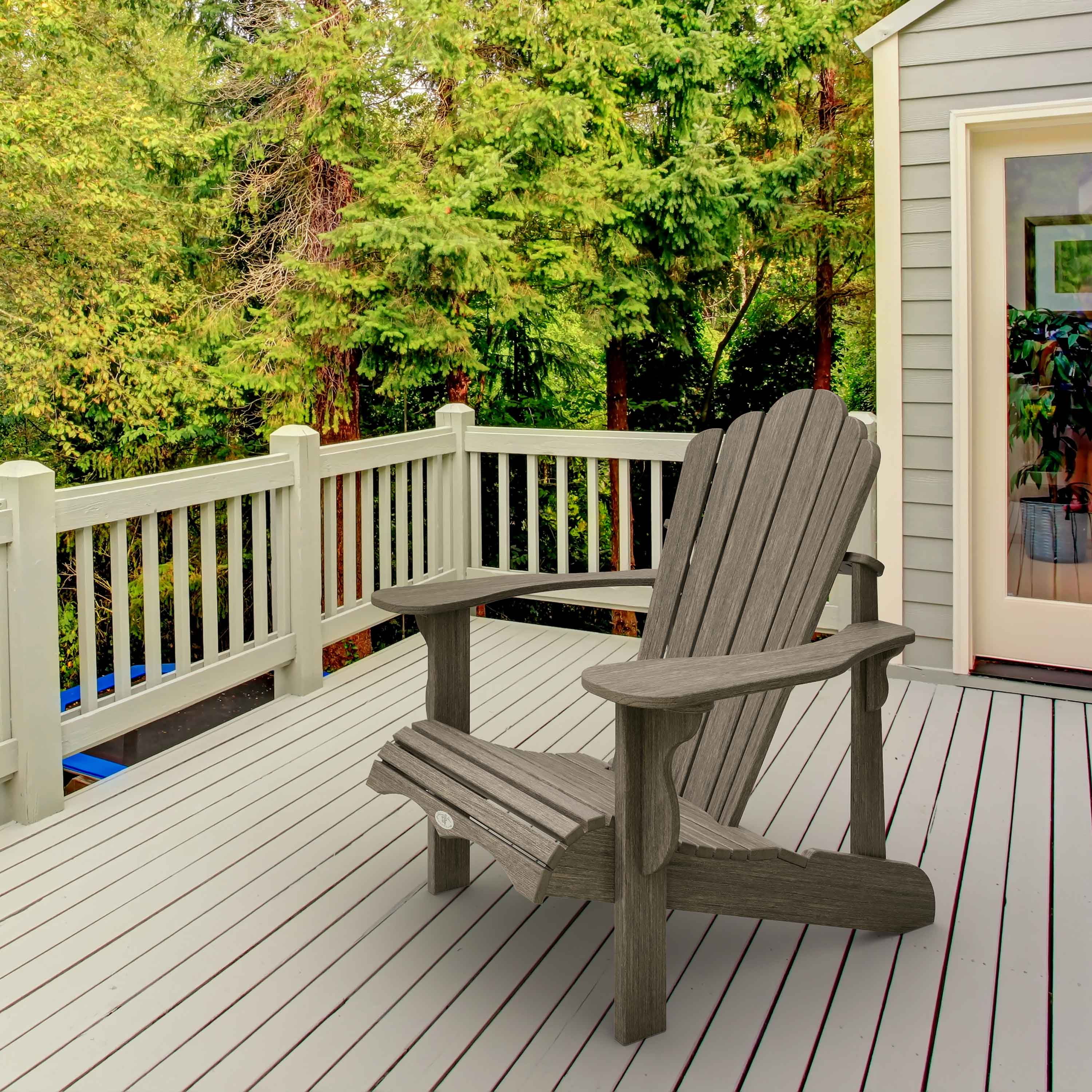 Leisure Traditional Woodgrain Adirondack Chair – Leisure Line