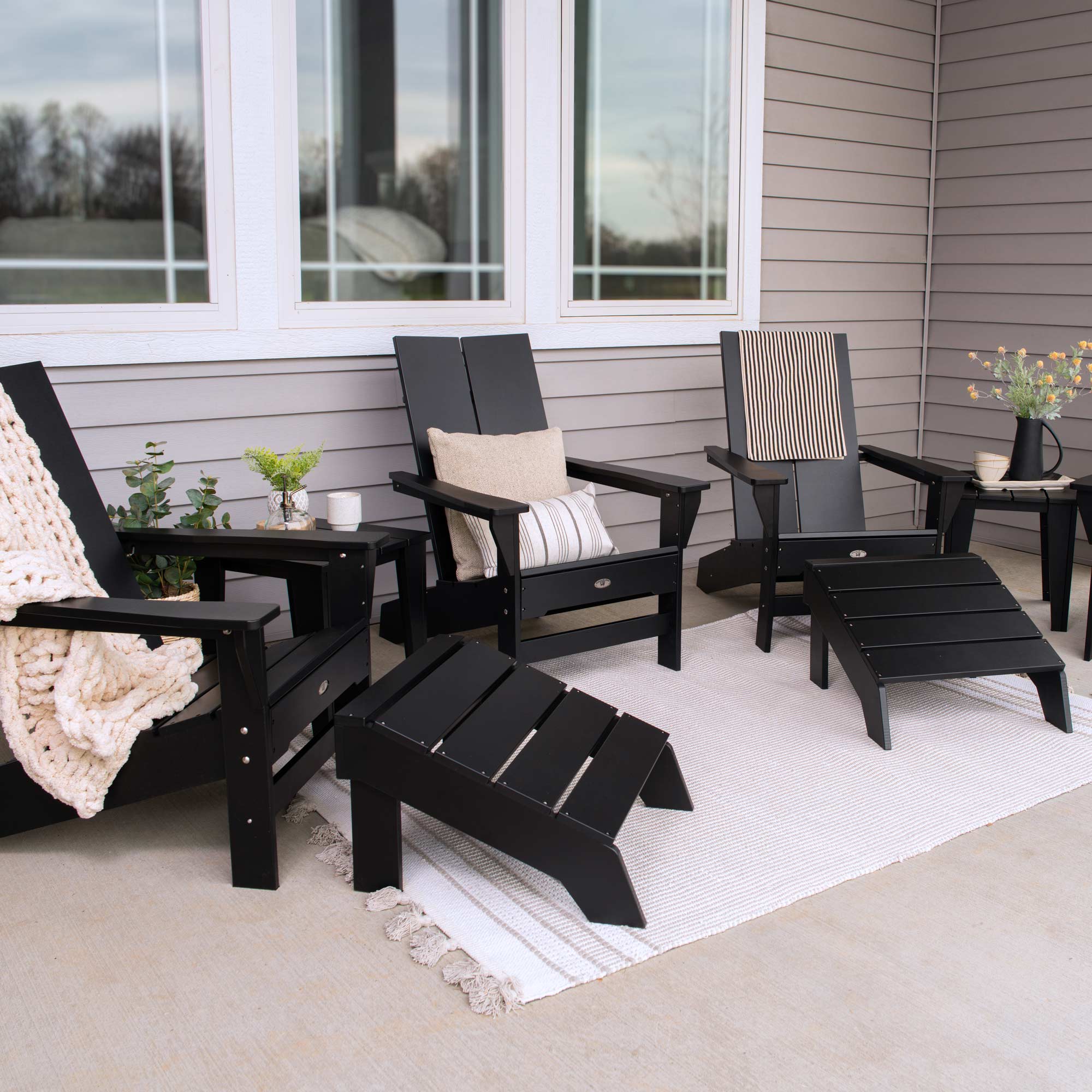 2-Slat Modern Adirondack Chair