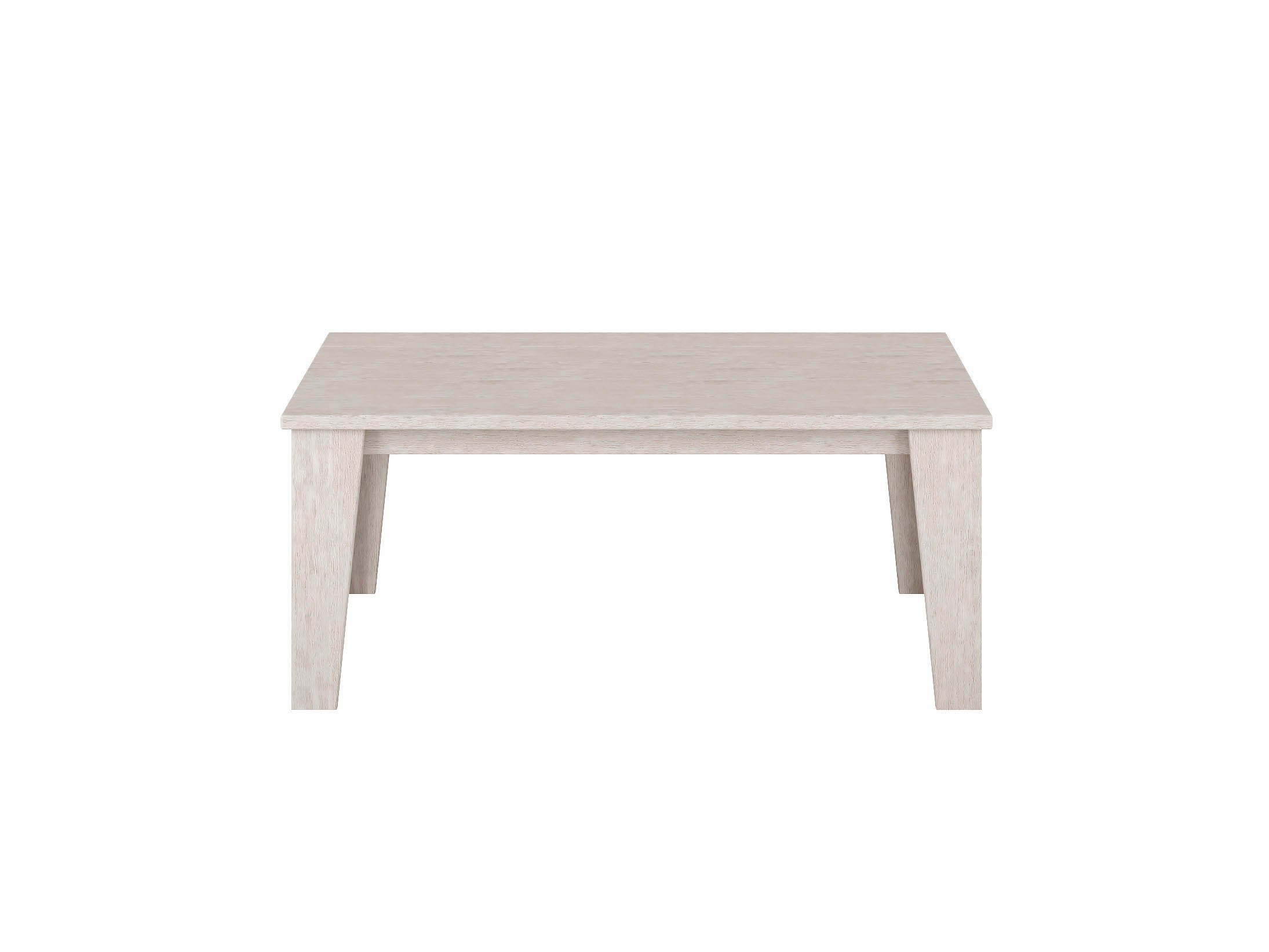 Coffee Table Paper Birch Front View