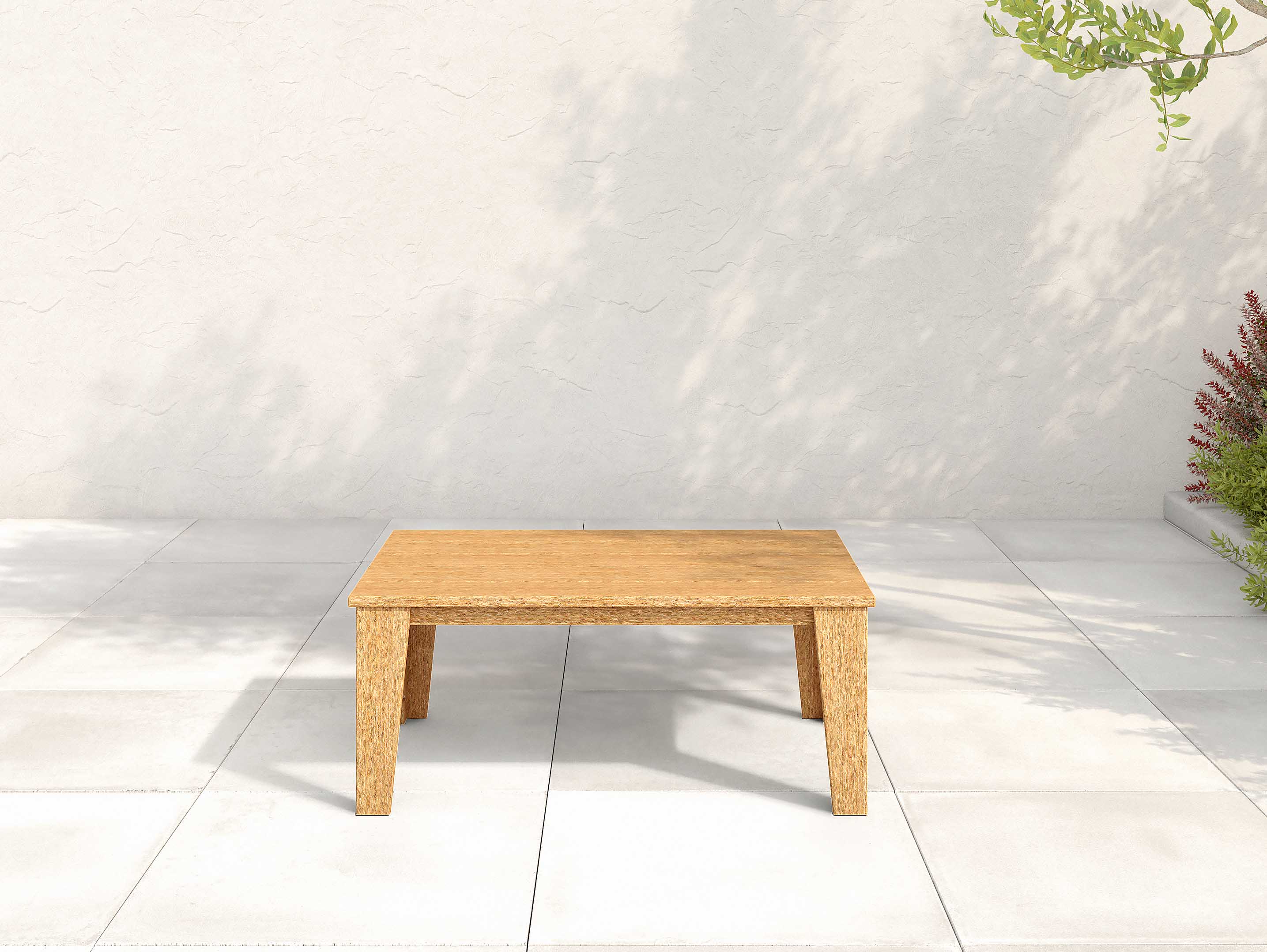 Modern Coffee Table in Natural Teak 