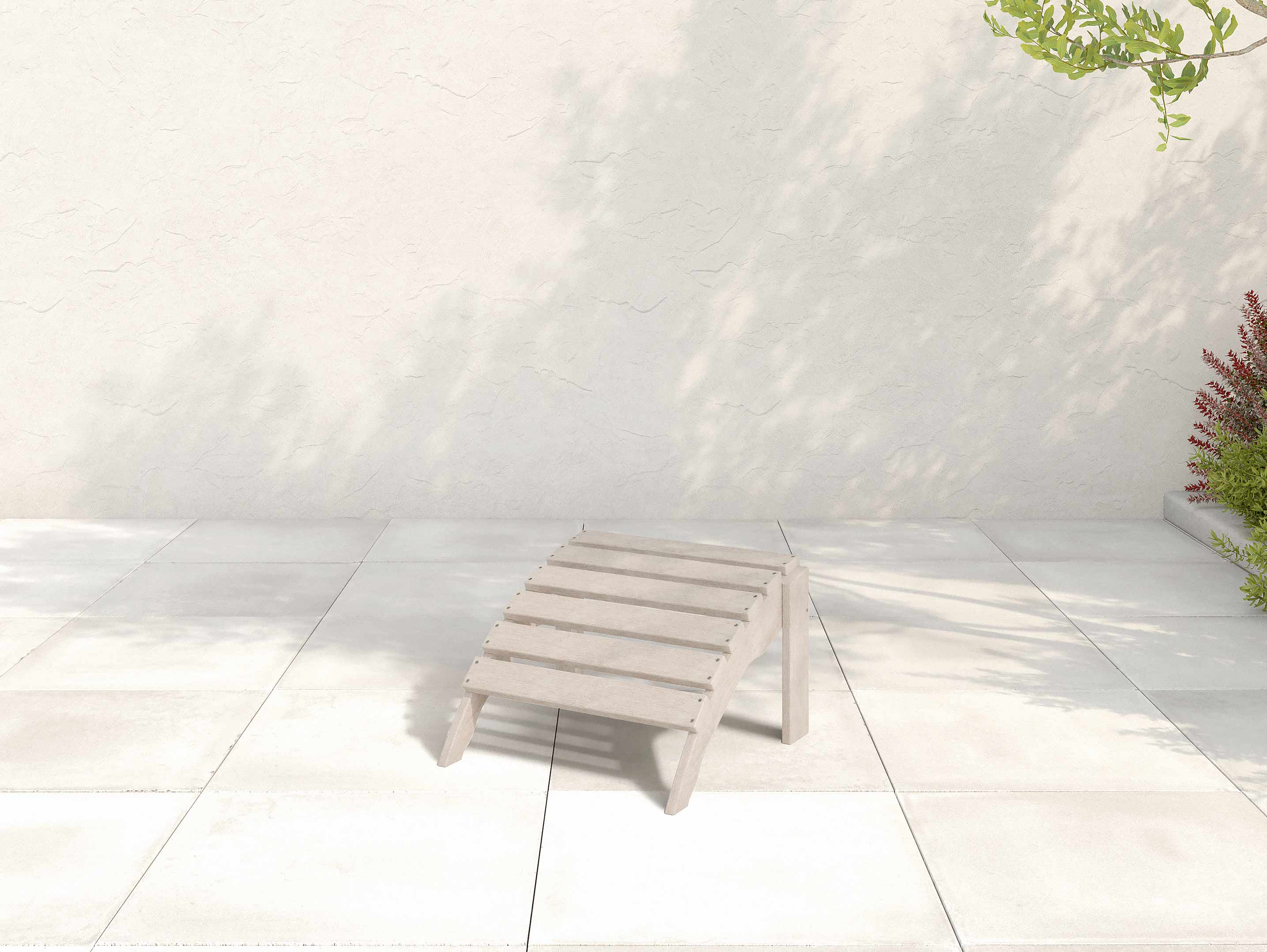 Ottoman Adirondack Paper Birch