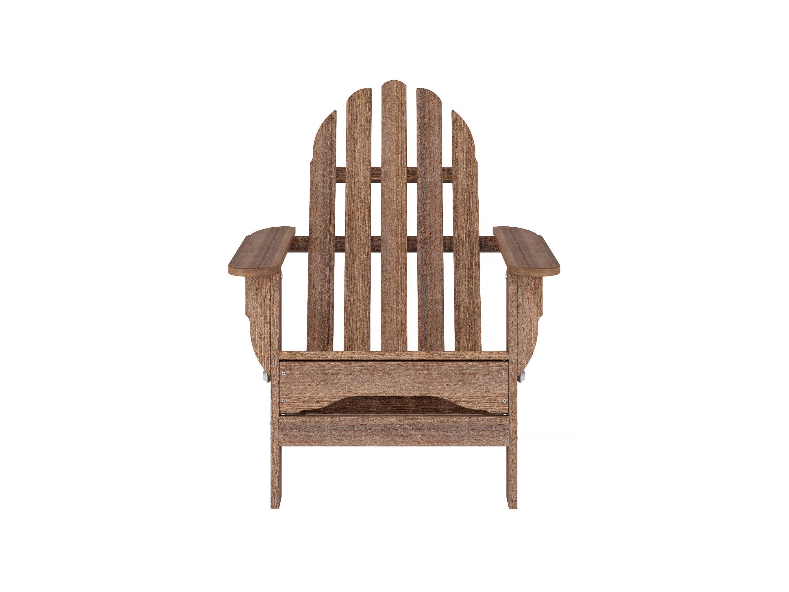 Half  Folding Adirondack Chair Woodgrain Front