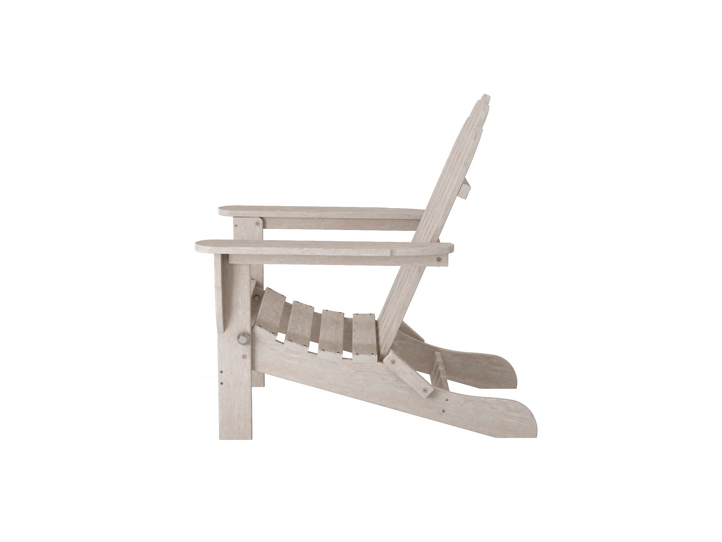 Half Folding Adirondack Chair White
