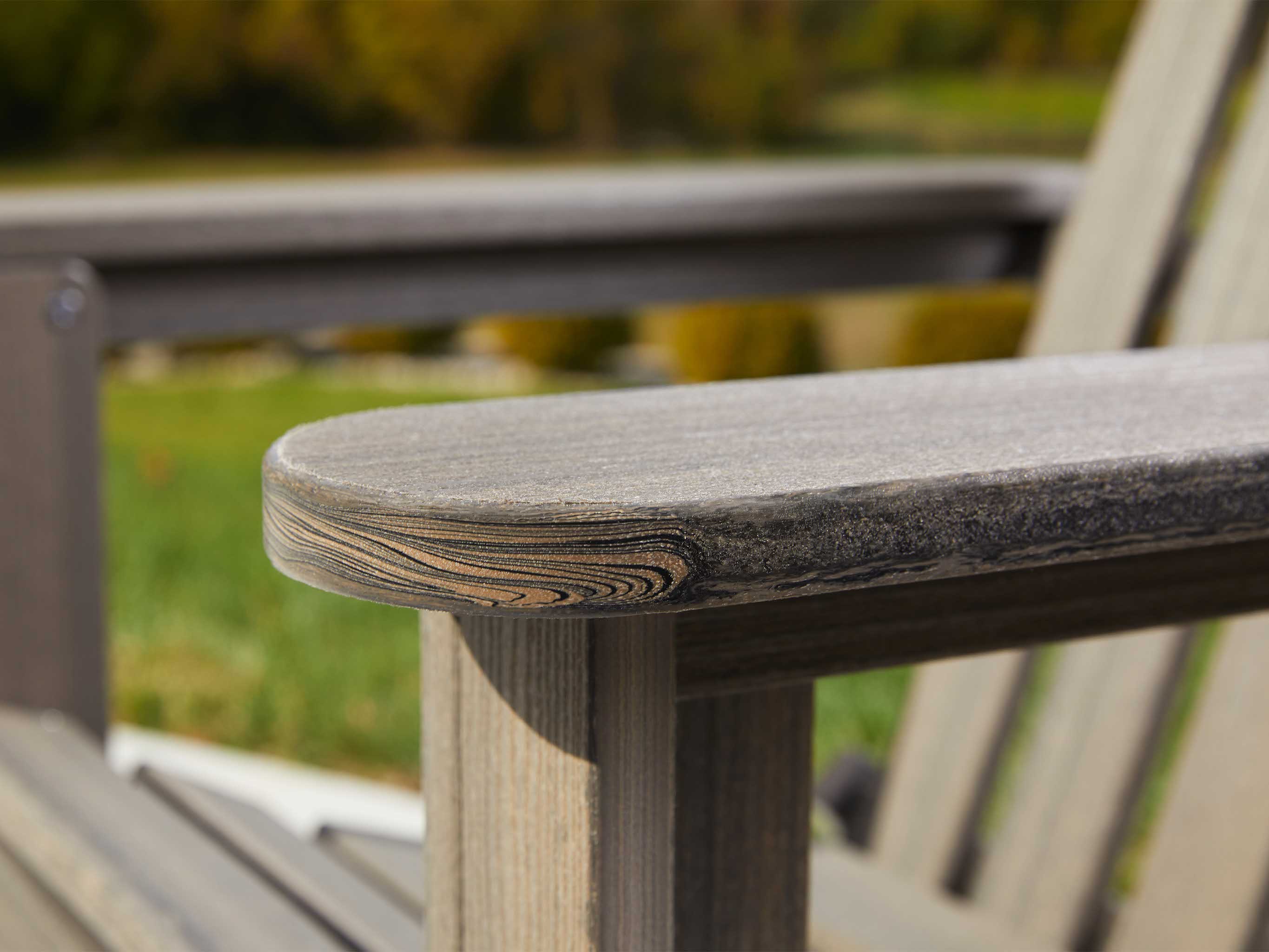 Coastal Gray Woodgrain Close Up on Arm